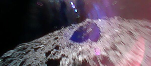 MINERVA-II1 Rover-1A (JAXA) chụp ảnh bề mặt của tiểu hành tinh Ryuga. - Sputnik Việt Nam