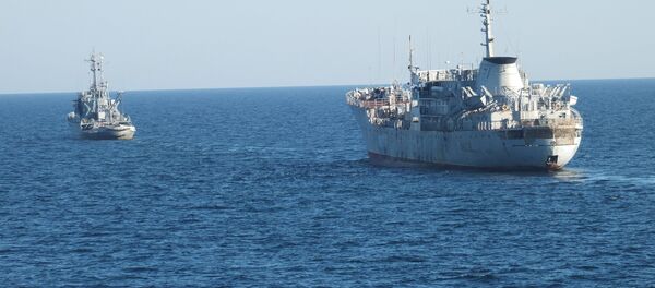 Lực lượng hải quân Ukraina vào sát bờ biển Crưm - Sputnik Việt Nam