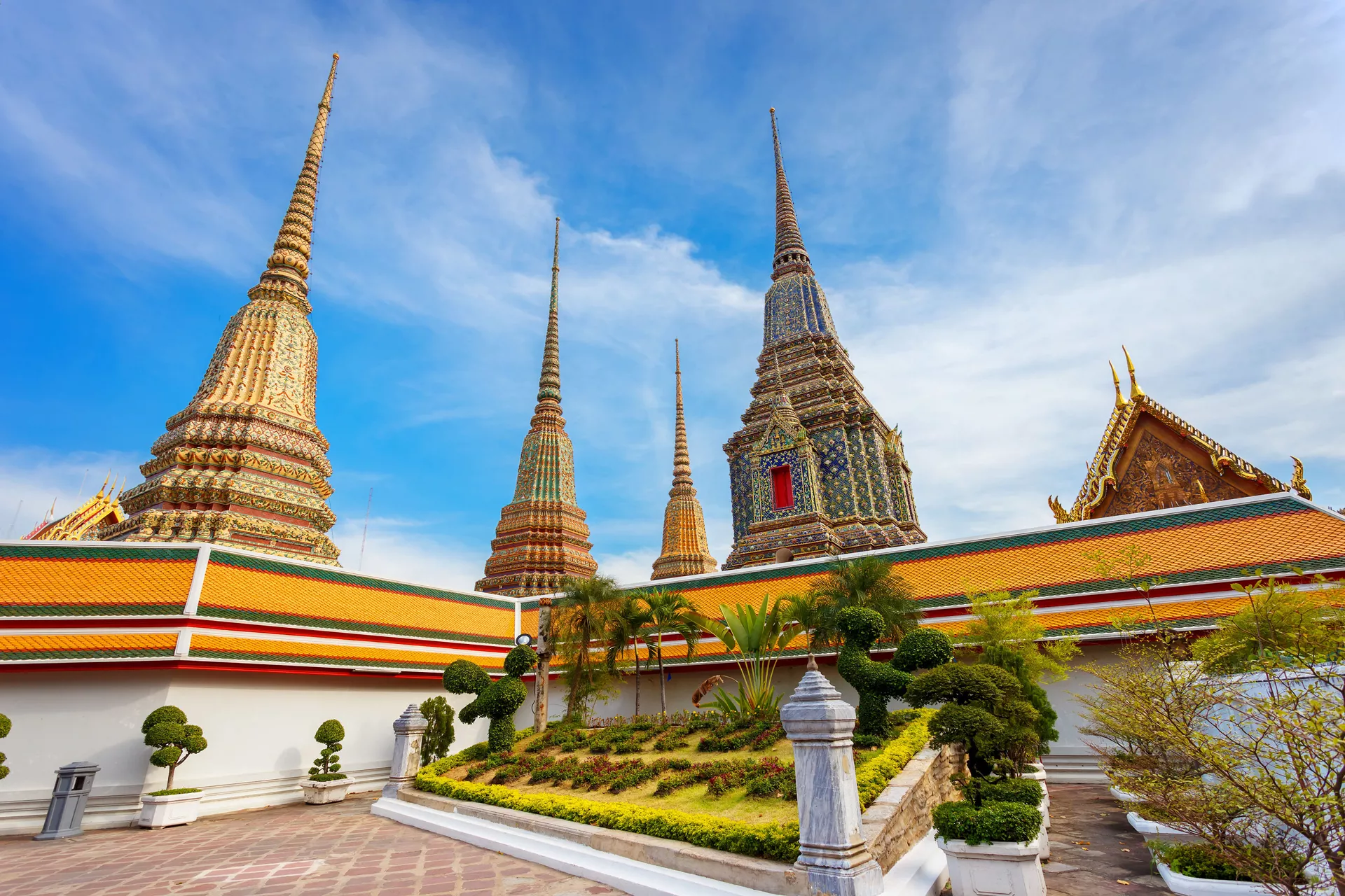 Đền Phật nằm (Wat Pho) ở Bangkok, Thái Lan Đền Phật nằm (Wat Pho) ở Bangkok, Thái Lan - Sputnik Việt Nam, 1920, 22.07.2024