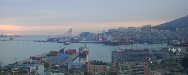 Порт в Пусане. Архивное фото - Sputnik Việt Nam