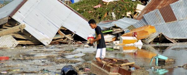 Hậu quả của trận động đất và sóng thần ở Indonesia - Sputnik Việt Nam