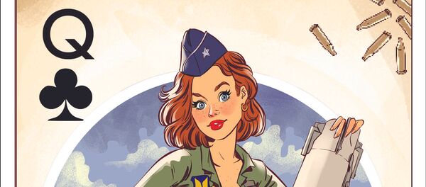 Những lá bài-thẻ trò chơi, là sản phẩm thiết kế của họa sĩ Andrei Tarusov từ nước Nga - Sputnik Việt Nam