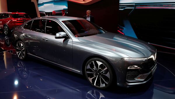 Xe VinFast LUX A2.0 tại Paris Motor Show - Sputnik Việt Nam