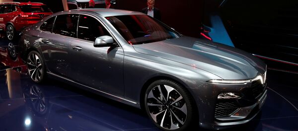 Xe VinFast LUX A2.0 tại Paris Motor Show - Sputnik Việt Nam