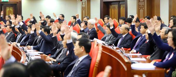 Khai mạc Hội nghị lần thứ tám Ban Chấp hành Trung ương Đảng Cộng sản Việt Nam khóa XII - Sputnik Việt Nam