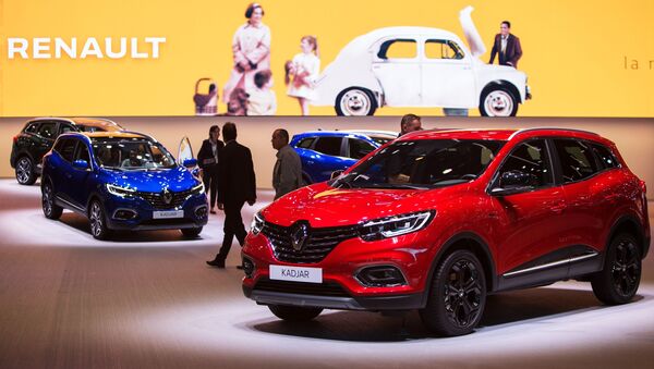 Giới thiệu các mẫu xe RENAULT KADJAR mới tại lễ khai mạc triển lãm ô tô quốc tế Paris Motor Show - Sputnik Việt Nam