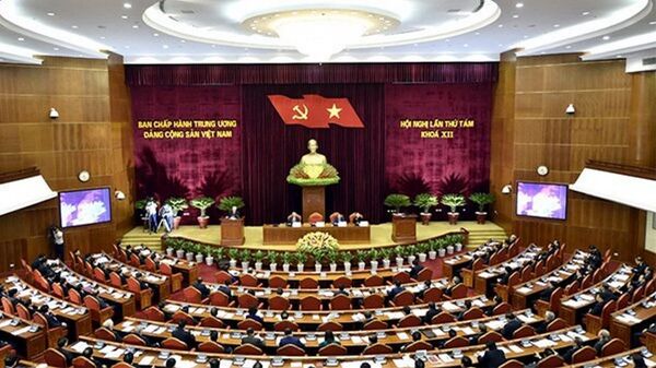 Trung ương đã giới thiệu Tổng bí thư Nguyễn Phú Trọng để Quốc hội bầu giữ chức vụ Chủ tịch nước CHXHCN Việt Nam tại kỳ họp thứ 6, Quốc hội khoá 14 Trung ương đã giới thiệu Tổng bí thư Nguyễn Phú Trọng để Quốc hội bầu giữ chức vụ Chủ tịch nước CHXHCN Việt Nam tại kỳ họp thứ 6, Quốc hội khoá 14 - Sputnik Việt Nam