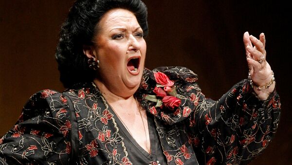 Ca sĩ opera Montserrat Caballe - Sputnik Việt Nam