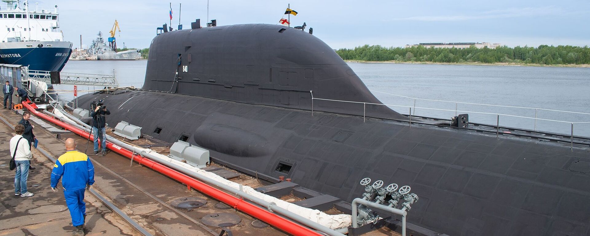 Tàu ngầm hạt nhân «Yasen» của Nga - Sputnik Việt Nam, 1920, 24.03.2021