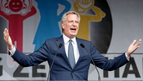 Thị trưởng New York Bill de Blasio - Sputnik Việt Nam