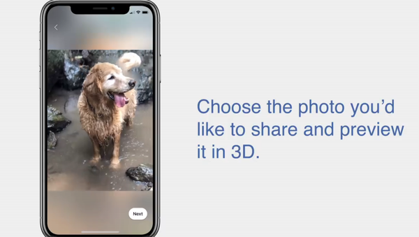 Facebook giới thiệu chức năng chụp ảnh 3D - Sputnik Việt Nam