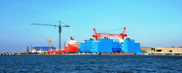 Sửa chữa tàu biển ở Vũng Tàu - Sputnik Việt Nam