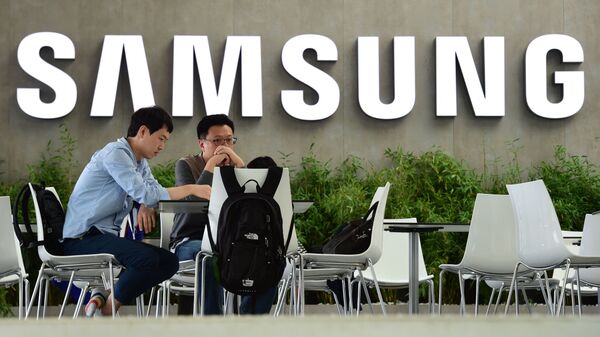 Logo công ty Samsung Hàn Quốc - Sputnik Việt Nam