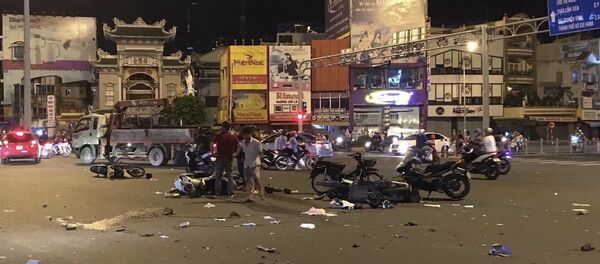 TP.Hồ Chí Minh: Xe ô tô gây tai nạn làm một người chết và nhiều người bị thương TP.Hồ Chí Minh: Xe ô tô gây tai nạn làm một người chết và nhiều người bị thương - Sputnik Việt Nam