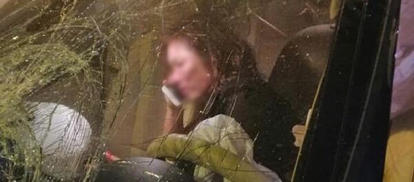 Nữ tài xế BMW gây tai nạn - Sputnik Việt Nam