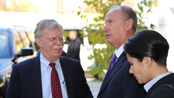 John Bolton và Nikolai Patrushev - Sputnik Việt Nam