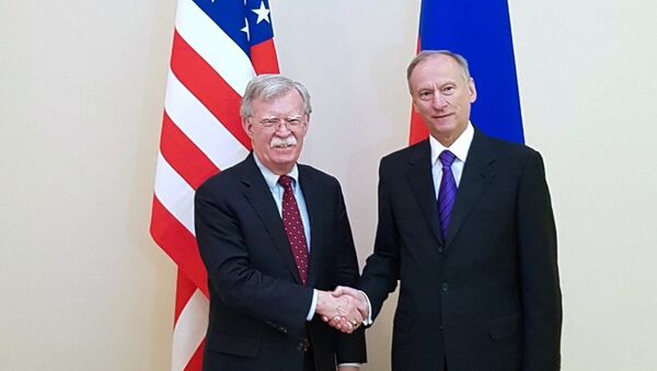 Nikolai Patrushev và John Bolton - Sputnik Việt Nam