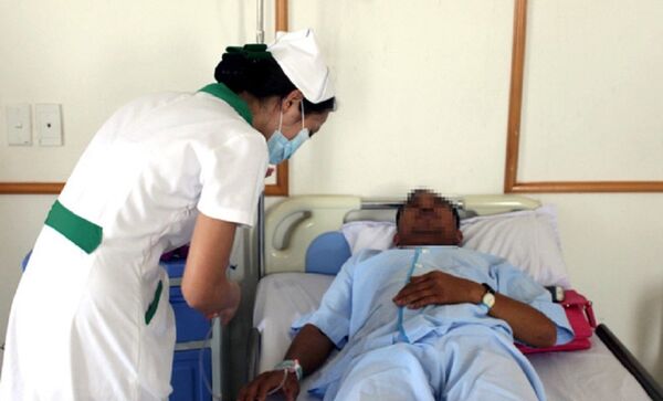 Ông H. được theo dõi tại Bệnh viện quốc tế Hoàn Mỹ Đồng Nai Ông H. được theo dõi tại Bệnh viện quốc tế Hoàn Mỹ Đồng Nai - Sputnik Việt Nam