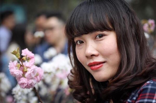 Chị Nguyễn Thị Nhã (Bí thư Đảng ủy phường Yết Kiêu, quận Hà Đông, Hà Nội) - Sputnik Việt Nam