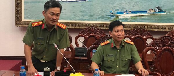 Thượng tá Trần Văn Dương - trưởng phòng tham mưu Công an TP Cần Thơ - Sputnik Việt Nam