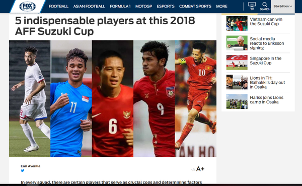 Văn Quyết được chọn vào danh sách 5 cầu thủ không thể thiếu ở AFF Cup 2018 Văn Quyết được chọn vào danh sách 5 cầu thủ không thể thiếu ở AFF Cup 2018 - Sputnik Việt Nam