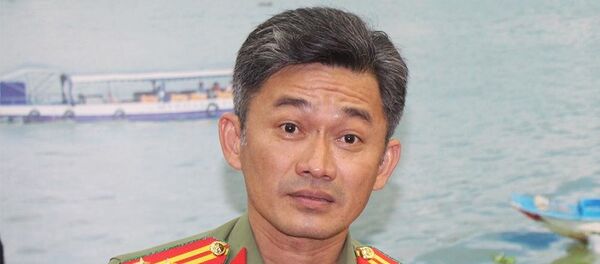 Thượng tá Trần Văn Dương thông tin về vụ việc - Sputnik Việt Nam