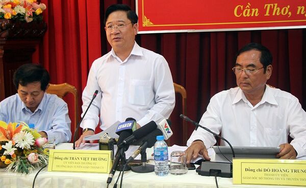 Ông Trần Việt Trường - Trưởng Ban Tuyên giáo Thành ủy Cần Thơ - Sputnik Việt Nam