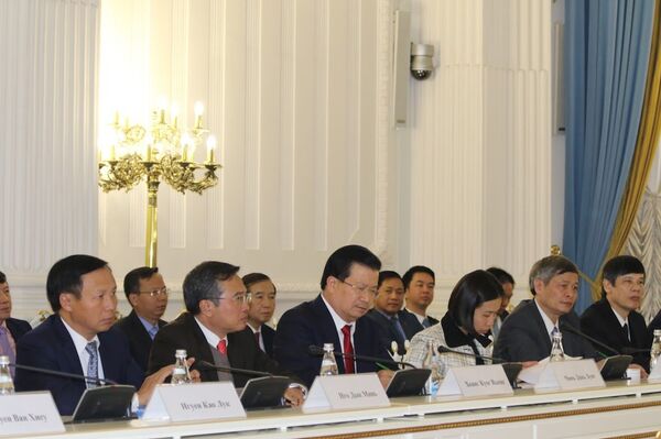 Khóa họp lần thứ 21 Ủy ban liên Chính phủ Việt – Nga về hợp tác kinh tế - thương mại và khoa học – kỹ thuật - Sputnik Việt Nam