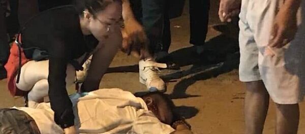 Lái xe Mazda CX5 chèn xe qua người tài xế Lái xe Mazda CX5 chèn xe qua người tài xế - Sputnik Việt Nam