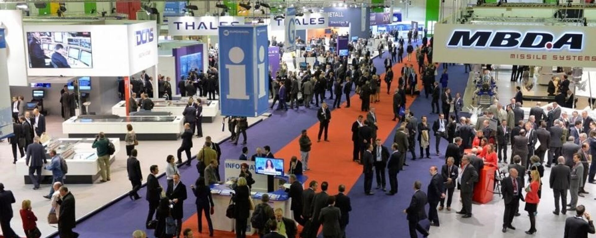 Quang cảnh triển lãm Hải quân quốc tế Euronaval năm 2018 Quang cảnh triển lãm Hải quân quốc tế Euronaval năm 2018 - Sputnik Việt Nam, 1920, 06.11.2024