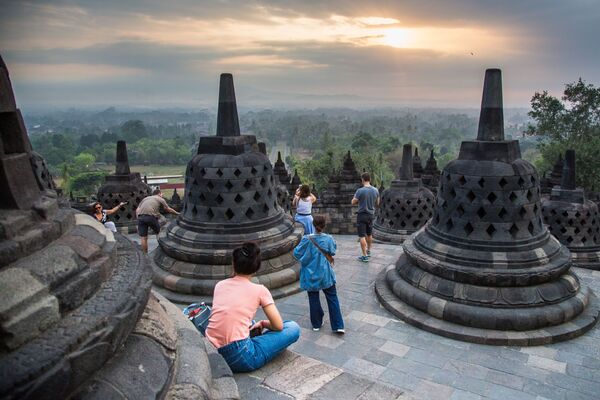 Đền thờ Phật giáo Borobodur, Indonesia - Sputnik Việt Nam