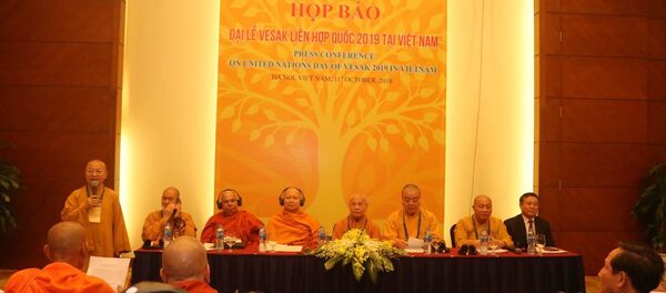 Chủ đề chính của Đại lễ Vesak Liên Hợp Quốc 2019 là cách tiếp cận của Phật giáo về sự lãnh đạo toàn cầu và trách nhiệm cùng chia sẻ vì xã hội bền vững. - Sputnik Việt Nam