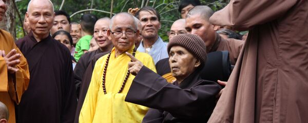 Thiền sư Thích Nhất Hạnh về chùa Từ Hiếu - Sputnik Việt Nam