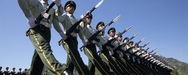 Buổi diễn tập duyệt binh ở Bắc Kinh - Sputnik Việt Nam