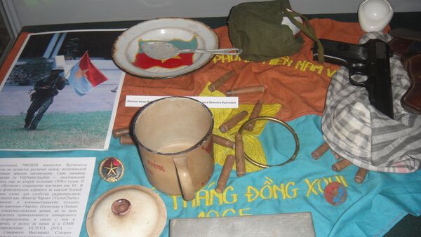  Đồ dùng cá nhân của chiến sỹ Mặt trận giải phóng miền Nam Việt Nam - Sputnik Việt Nam