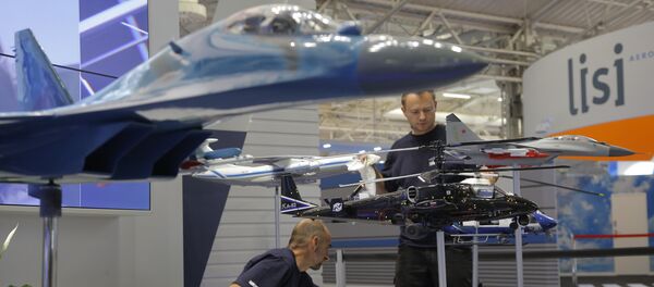 Gian trưng bày của Rosoboronexport tại triển lãm Paris Air Show - Sputnik Việt Nam