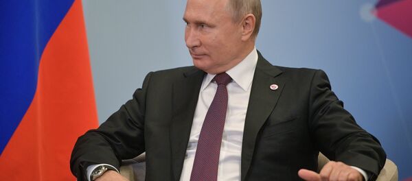Tổng thống Nga Vladimir Putin chuyến thăm Singapore. - Sputnik Việt Nam