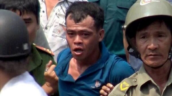 Anh Châu Dung Thành người bị các cán bộ công an Nhà tạm giữ Công an quận 11, TP.HCM dẫn đến tử vong. - Sputnik Việt Nam