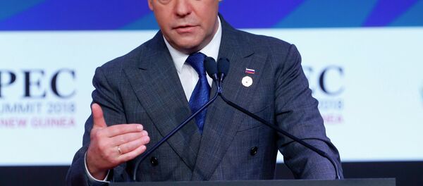 Thủ tướng Nga Dmitry Medvedev phát biểu tại hội nghị thượng đỉnh APEC Thủ tướng Nga Dmitry Medvedev phát biểu tại hội nghị thượng đỉnh APEC - Sputnik Việt Nam
