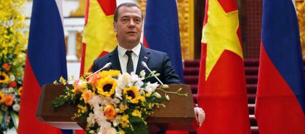 Thủ tướng Nga Dmitry Medvedev tại Hà Nội - Sputnik Việt Nam
