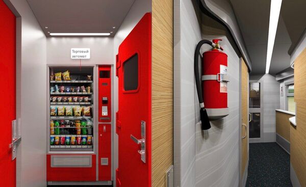 Phiên bản nâng cấp của toa xe hạng hai cho các chuyến tàu đường dài - Sputnik Việt Nam