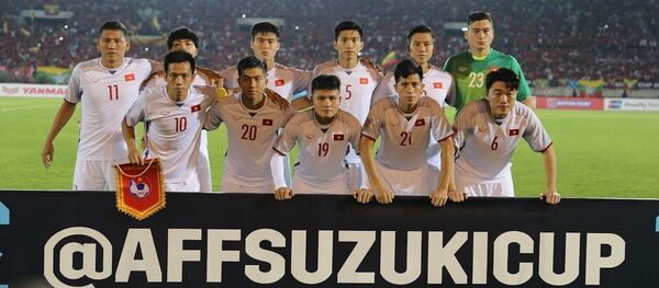 Đội hình xuất phát của đội tuyển Việt Nam. - Sputnik Việt Nam