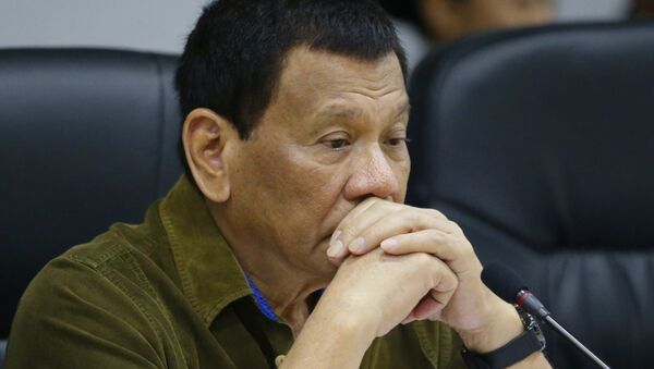 Tổng thống Philippines Rodrigo Duterte  - Sputnik Việt Nam