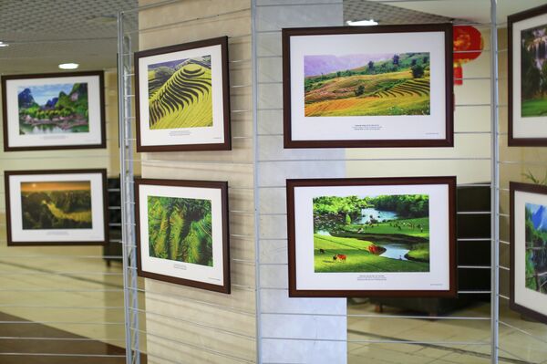 Ngày 22 tháng 11, triển lãm Việt Nam: Đất nước, con người - Nhìn từ biển, đảo đã được khai mạc tại Tổ hợp đa chức năng Hà Nội-Moskva.  - Sputnik Việt Nam