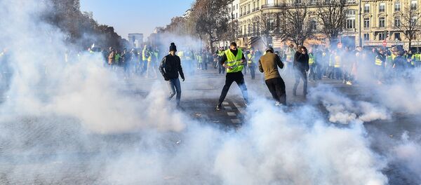 Сuộc biểu tình phản đối tại Paris - Sputnik Việt Nam