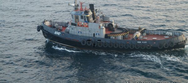 Ba tàu của Hải quân Ukraina Berdyansk, Nikopol và Yana Kapa vi phạm biên giới Nga - Sputnik Việt Nam