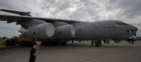 Máy bay vận tải quân sự Il-76MD-90A Máy bay vận tải quân sự Il-76MD-90A - Sputnik Việt Nam