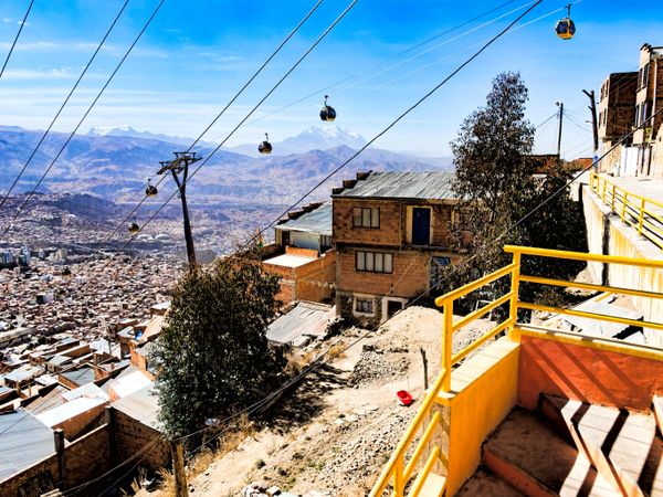 Cáp treo vàng ở Bolivia Cáp treo vàng ở Bolivia - Sputnik Việt Nam