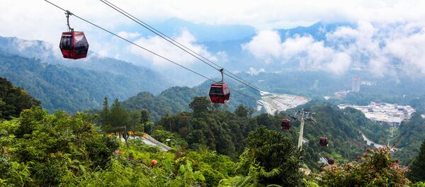 Cáp treo đến Cao nguyên Genting ở Malaysia - Sputnik Việt Nam