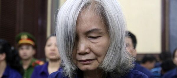 Bà Nguyễn Thị Kim Xuyến tại phiên xử - Sputnik Việt Nam